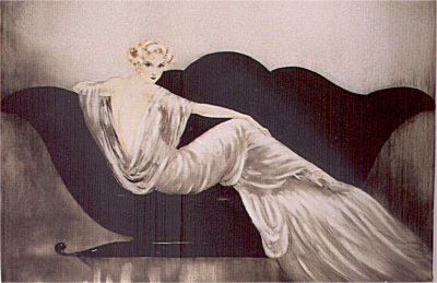 Sofa (Loveseat) by Louis Icart