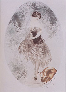 Spilled Jug of Milk by Louis Icart