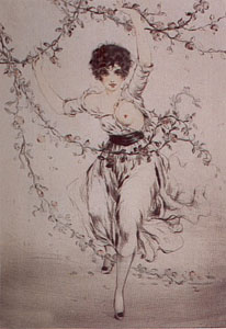 Spring (Agian) by Louis Icart