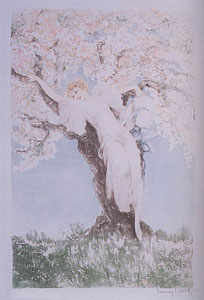 Spring Blossoms by Louis Icart