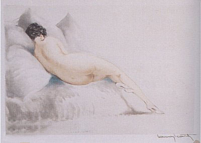 Sulking by Louis Icart