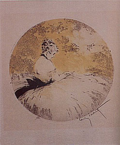 Summer (In Yellow) by Louis Icart