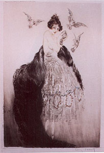 Sweet Caress by Louis Icart