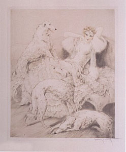 Symphony in White by Louis Icart