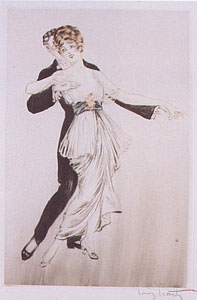 Tango Dancers I by Louis Icart