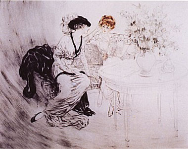 Tete-a-Tete by Louis Icart