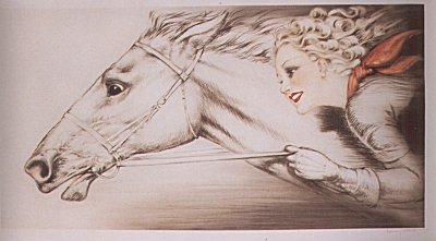 Thoroughbreds by Louis Icart