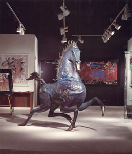 Black Horse (Monument) by Jiang
