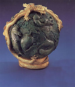 Genesis (Bronze) by Jiang