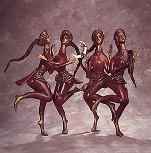 Moonlight Dance (Bronze) by Jiang