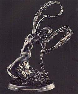Ribbon Dancer (Bronze) by Jiang