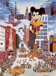 Macy's Thanksgiving Day Parade by Melanie Taylor Kent