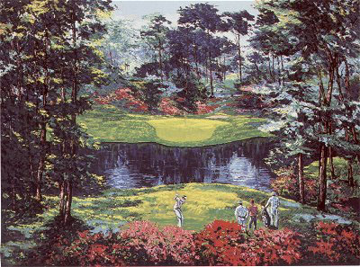 Ike's Pond at Augusta by Mark King