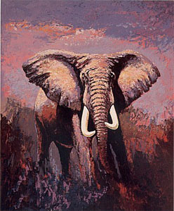 Lone Tusker by Mark King
