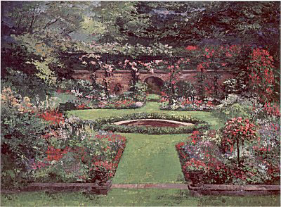 Summer Rose Garden by Mark King
