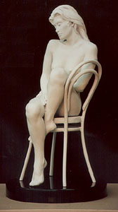 Solitude Maquette (Bronze) I by Bill Mack