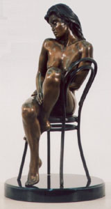 Solitude Maquette (Bronze) II by Bill Mack