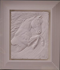 Stallion (Porcelain) by Bill Mack