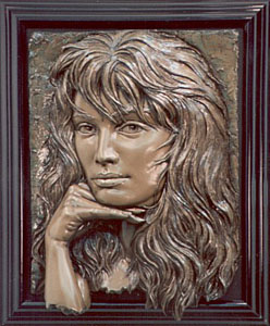 Visage (Bonded Bronze) by Bill Mack