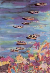 Les Bateaux by Jennifer Markes