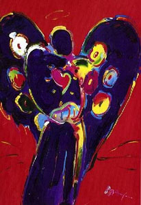 Angel With Heart Suite (With Heart) by Peter Max