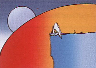 Before the Eclipse by Peter Max