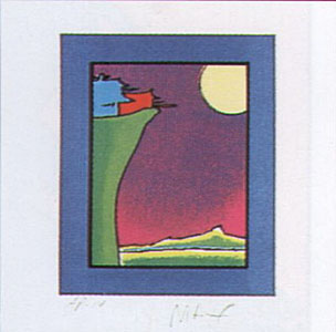 Cliff Dweller by Peter Max