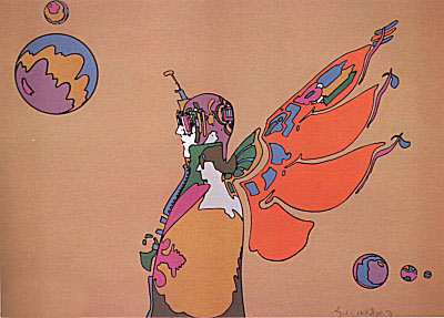 Crab Nebular Man by Peter Max