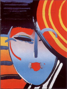 Deco Lady by Peter Max
