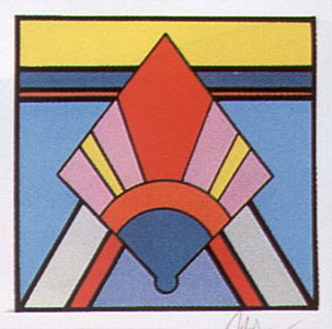 Geometric #3 by Peter Max