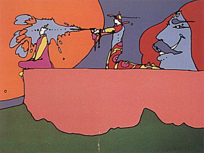 Giving the Light by Peter Max