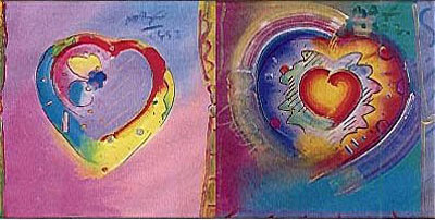 Hearts Suite II by Peter Max