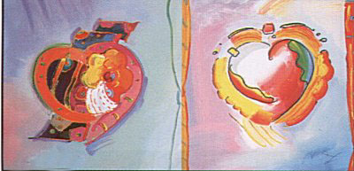 Heart Suite I by Peter Max