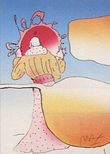Going West Suite (Holding the Sun) by Peter Max