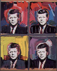 JFK - Four Kennedy's by Peter Max