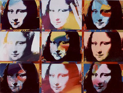 Mona Lisa Portraits by Peter Max