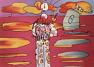 Monk at the Red Sea by Peter Max