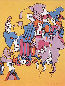 Past Incarnations by Peter Max