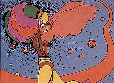 Planetarian Traveler by Peter Max