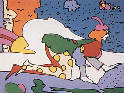 Playful Prince by Peter Max
