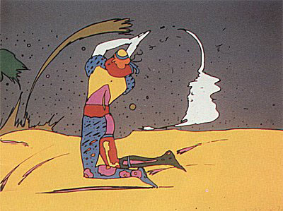 Praying to the Wind by Peter Max