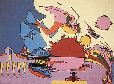 Right Now by Peter Max