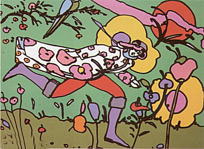 Royal Gardens by Peter Max