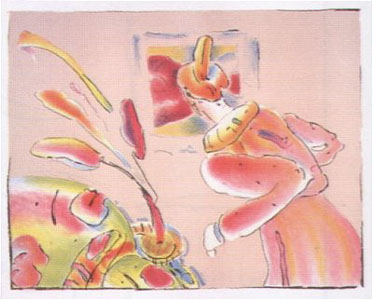Sage at Window by Peter Max