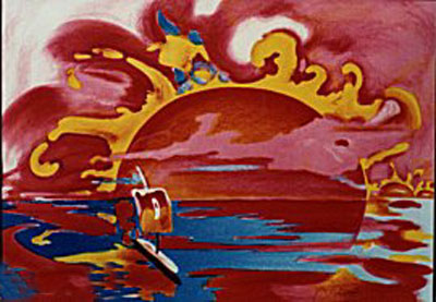 Solar View by Peter Max