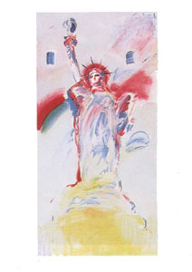 Statue of Liberty - #3 by Peter Max