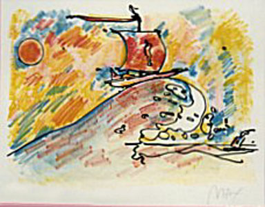 Summer Season Voyage by Peter Max