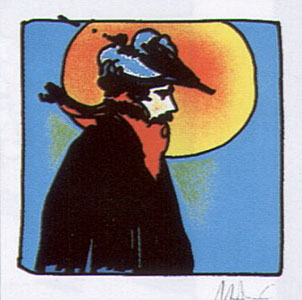 The Poet I by Peter Max