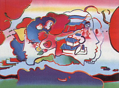 Three Faces by Peter Max
