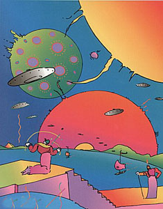 Year 2250 by Peter Max